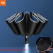Innovative LED Reverse Umbrella with Auto Open Close and LED Light-Emitting Technology