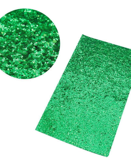 Glamorous Chunky Glitter Faux Leather Sheets - Ultimate DIY Crafting Material