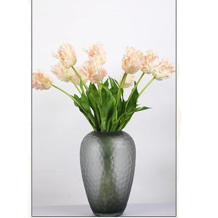 Luxurious Parrot Tulip Silk Flowers - Exquisite Artificial Blooms for Special Occasions