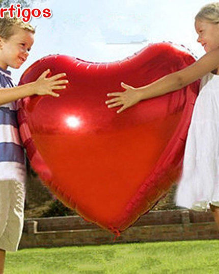 Love-Inspired Red Heart Foil Balloon Collection for Memorable Celebrations