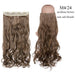 24" LuxeLocks Curly Synthetic Hair Extension in 40 Vibrant Shades - Lightweight, Heat-Resistant, and Effortlessly Stylish