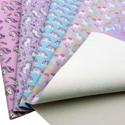 Magical Unicorn and Flamingo Leather Crafting Set