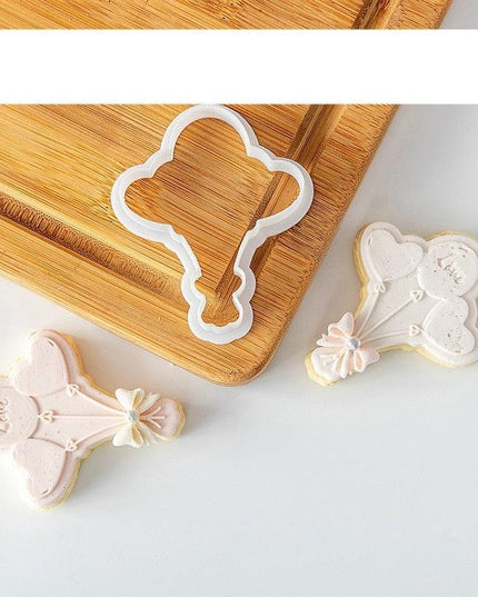 Whimsical Princess Castle Cookie Press Set