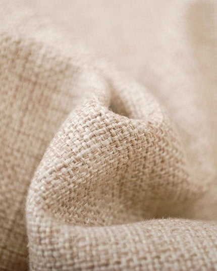 Charming Cartoon Camper Linen Throw Pillow Cover