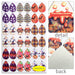 Halloween Themed DIY Craft Kit with Cartoon Style Leather Sheets