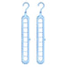 Chic Circular 9-Hole Plastic Closet Organizer