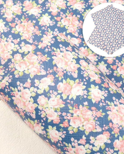 Floral Fantasy: Luxurious Synthetic Leather for Inspired Crafting