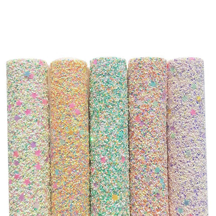 Lustrous Faux Leather Craft Rolls: Radiant Sheets for Innovative DIY Projects