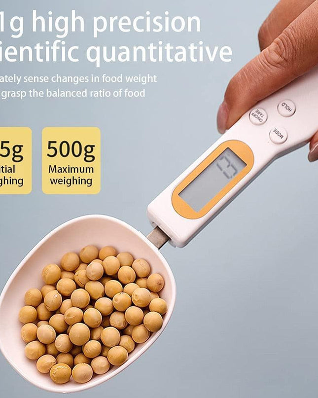 Digital Precision Measuring Spoon - Compact Kitchen Scale Set