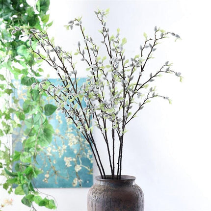 Elegant Faux Willow Bud Stems for Sophisticated Home and Event Styling
