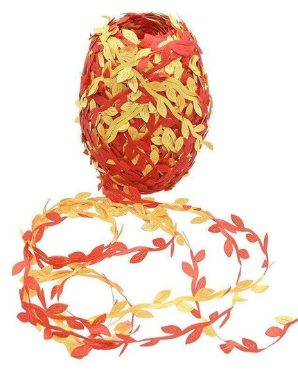 Nature-Inspired Green Ivy Vine Ribbon: Elevate Your Crafting and Decor with a Touch of Elegance