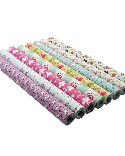 Magical Bow-Making Kit with Whimsical Unicorn and Flamingo Themes