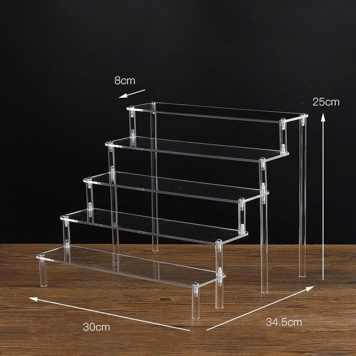 Chic Acrylic Showcase Stand for Elegant Merchandise Display