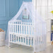 Newborn Sleep Sanctuary with Mesh Canopy