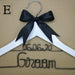 Personalized Wedding Hanger - Elegant Custom Name & Date Bridesmaid Gift