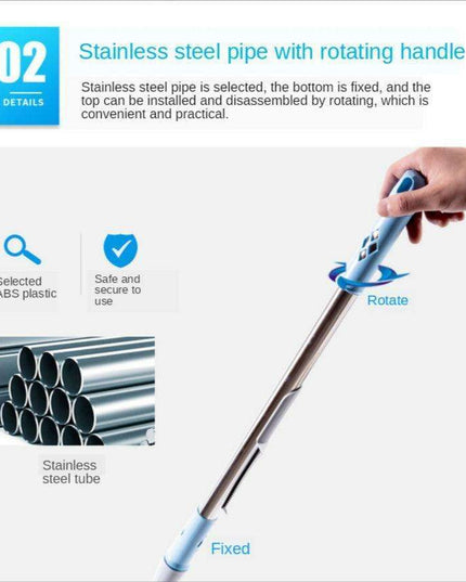 Effortless Clean-Up: The Ultimate Lazy-Squeeze Mop for Quick Household Chores