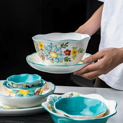 Nordic Elegance Ceramic Dining Set: Elevate Your Culinary Experience