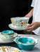 Nordic Charm Ceramic Dining Set: Exquisite Dining Experience