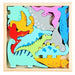Handcrafted Wooden Tangram Jigsaw Puzzle Set for Early Education