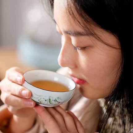 Sky Blue Elegance: Traditional Chinese Kung Fu Tea Set Collection