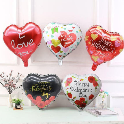 Romantic Heart-Shaped Balloon Collection for Special Moments