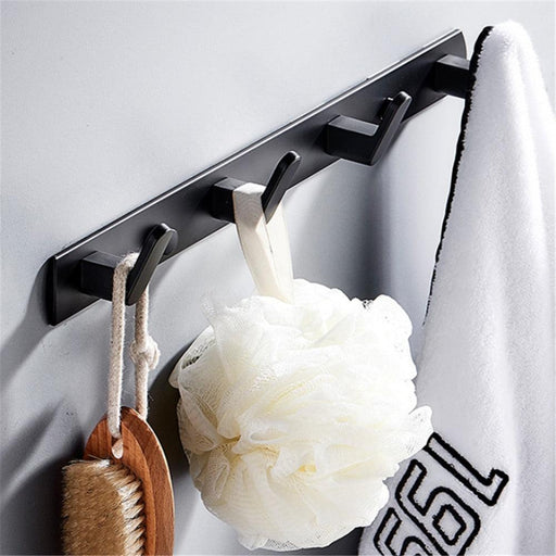 Bathroom Hanger Hook Coat Rack Towel Clothes Shelf Hat Hook Wall Rack - Très Elite