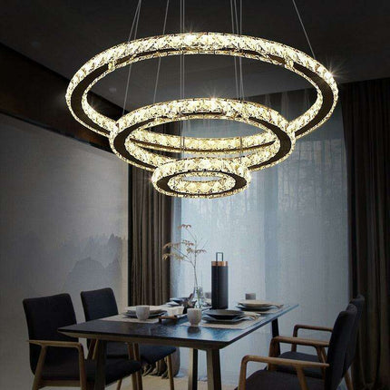 Crystal Elegance: Illuminate Your Living Spaces with Opulent LED Chandelier