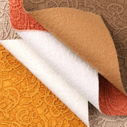 Luxurious Textured Faux Leather Craft Sheet - Premium Vinyl for DIY Creations
