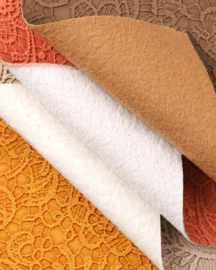 Luxurious Textured Faux Leather Craft Sheet - Premium Vinyl for DIY Creations