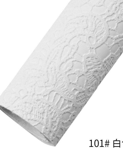 Luxurious Textured Faux Leather Craft Sheet - Premium Vinyl for DIY Creations