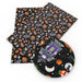 Spooky Ghost Design Vinyl Fabric Sheets for Halloween Accessory Making