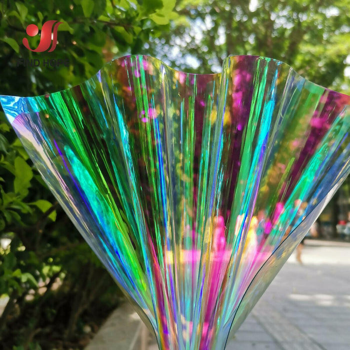 Iridescent Rainbow Holographic Crafting Vinyl - Sparkle Up Your DIY Projects