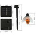 Glistening Solar-Powered Honey Bee Fairy Lights: Eco-Conscious Outdoor Decor