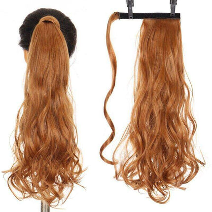 Transformative 24-Inch Magic Sticker Ponytail Extension