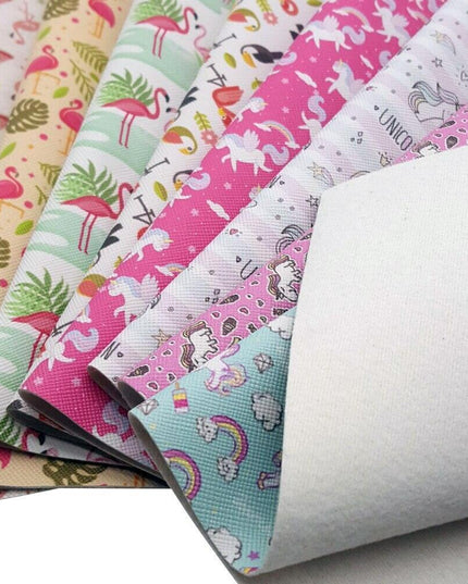 Magical Bow-Making Kit with Whimsical Unicorn and Flamingo Themes