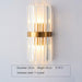Elegant Crystal-Adorned Wall Sconce - Stylish Illumination for Home and Bathroom