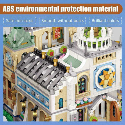 Romantic Dream Castle Building Blocks Set - Valentine's Day Special for Girls