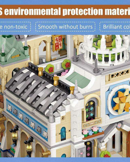 Romantic Dream Castle Building Blocks Set - Valentine's Day Special for Girls