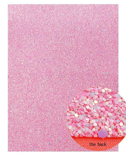 Glittering Chunky PU Leatherette: The Ultimate DIY Crafting Companion