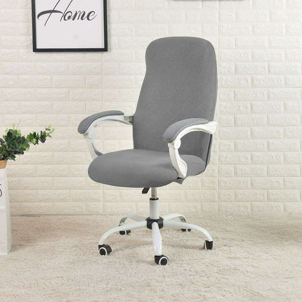 Stylish Jacquard Slipcover for Water-Resistant Office Chairs - Perfect for Home and Office