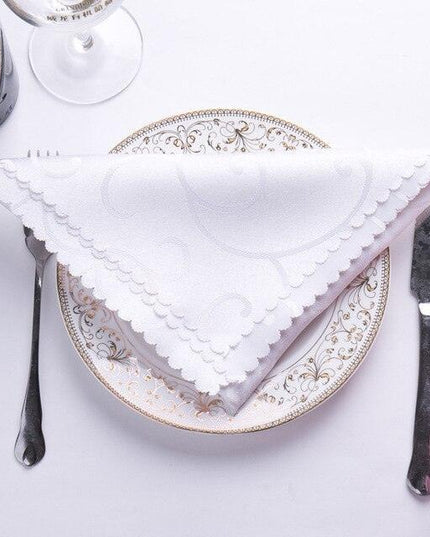 Elegant 10-Piece Polyester Table Linen Napkin Collection - Perfect for Sophisticated Dining