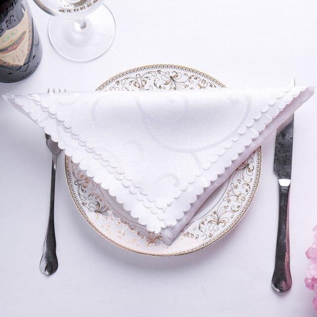 Elegant 10-Piece Polyester Table Linen Napkin Collection - Perfect for Sophisticated Dining