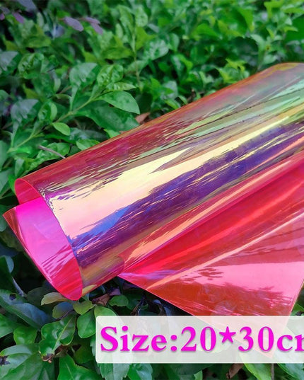 Holographic Iridescent PVC Crafting Sheet