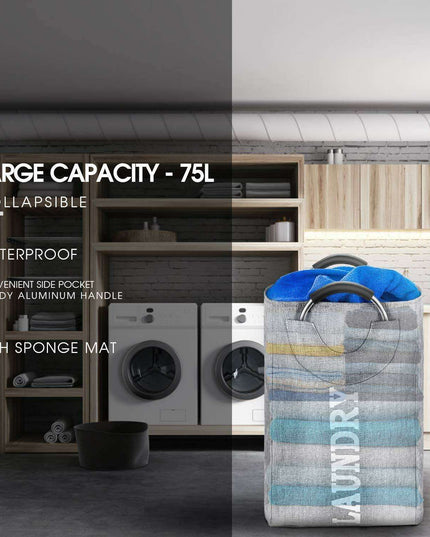 Oversized Multi-Purpose Linen Organizer with Plush Interior - Ultimate Laundry & Storage Solution