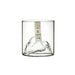 Japanese Mountain Peak 3D Glacier-Inspired Whiskey Glass Collection with Elegant Wooden Box