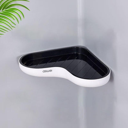 Charming Heart-Shaped Wall Storage Shelf with Enhanced Water Drainage System