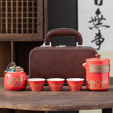 Ultimate On-the-Go Kung Fu Tea Experience Set for Aficionados