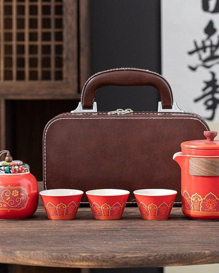 Ultimate On-the-Go Kung Fu Tea Experience Set for Aficionados