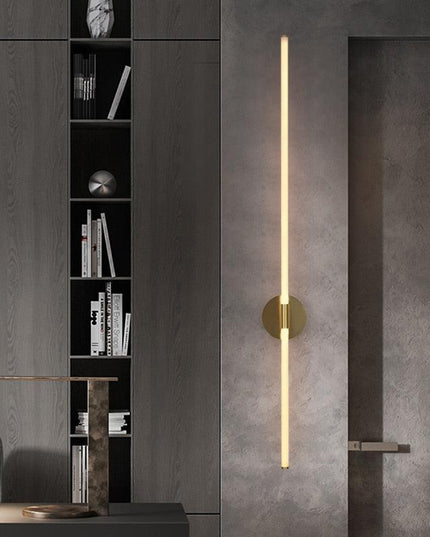 Elegant Adjustable Gold LED Wall Sconces with Customizable Lighting for Any Room