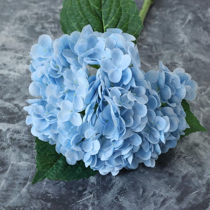 Luxury 3D Hydrangea Floral Bouquet - Premium Latex Flowers for Home and Special Occasions
